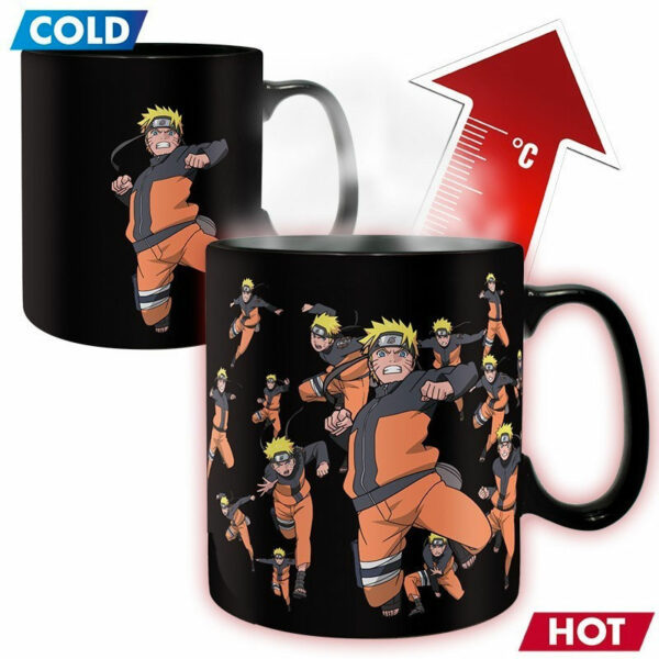 Mug Thermoréactif Naruto - Kagebushin No Jutsu