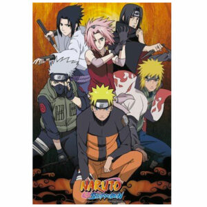 NARUTO SHIPPUDEN - Poster "Groupe" roulé filmé (91.5 x 61)