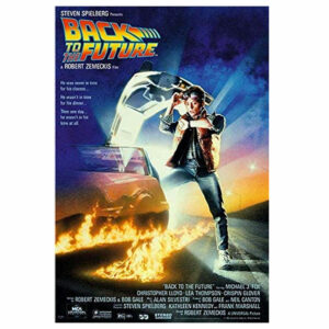 RETOUR VERS LE FUTUR - Poster «Affiche film» roulé filmé (91.5x61)