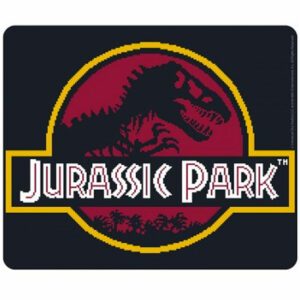 Tapis de Souris Jurassic Park - Pixel Logo