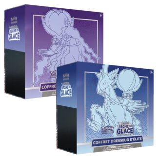ETB Coffret Pokémon Dresseur d'Elite Epée Bouclier Règne de Glace