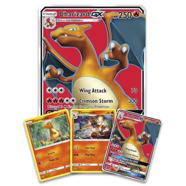 Coffret-Pokemon-Dracaufeu-GX-Premium-Cartes Promo Cartes Promo du Coffret Dracaufeu GX Pokémon Collection Prémium en Version Française