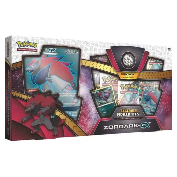 Coffret-Pokemon-Legendes-Brillantes-GX-Zoroark-1-1 Coffret de Cartes Pokémon Légendes Brillantes 3.5 Zoroark GX