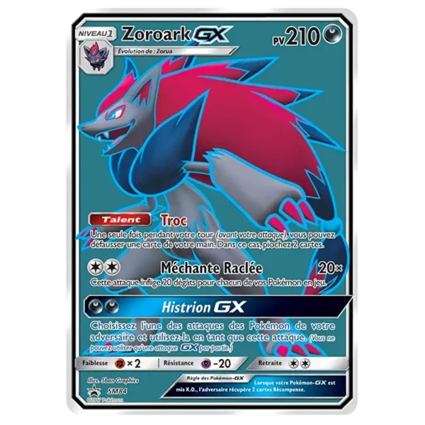 Coffret-Pokemon-Legendes-Brillantes-GX-Zoroark-1-2 Carte Promo Pokémon Zoroark GX Légendes Brillantes 3.5