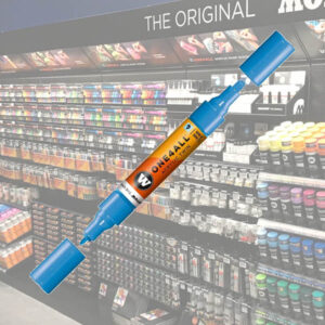 Molotow Acrylic Marker One4All Twin 1,5/4mm 230 Shock Blue