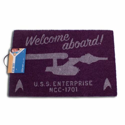 Paillasson Star Trek - USS Enterprise 1-1 Paillasson Star Trek Welcome Aboard ! U.S.S. Enterprise NCC-1701