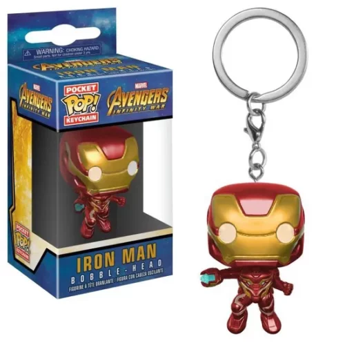 avengers iron man-porte-cles-pocket-pop-4-cm 1-1 Pocket Pop - AVENGERS INFINITY WAR - Iron Man
