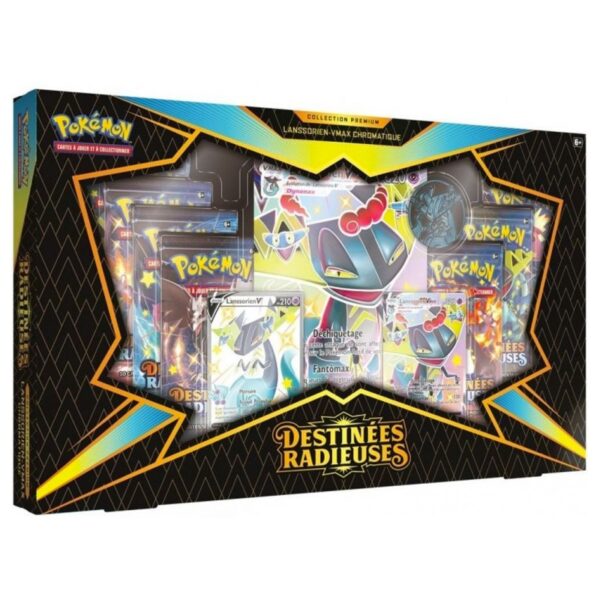 Coffret Pokémon Destinées Radieuses Lanssorien Vmax Chromatique