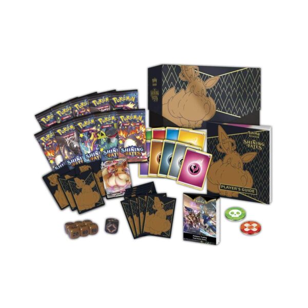 etb shining fates 1-2 ETB Coffret Pokémon Elite Trainer box Shining Fates Eevee