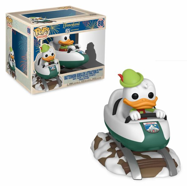 Pop - DISNEYLAND - Matterhorn Bobsleds Attraction and Donald Duck (88)