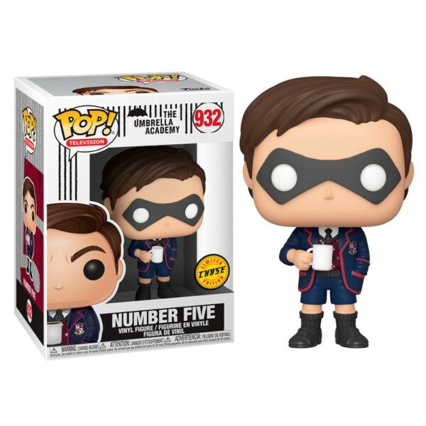 funko pop chase number five 932 umbrella academia 1-1 Pop - THE UMBRELLA ACADEMY - Chase Number Five (932)