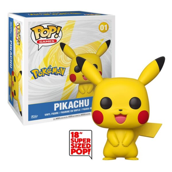 funko pop pokemon oversize 01 pikachu 1-1 Pop - POKEMON - Pikachu Oversize 18" (01) US Exclusive