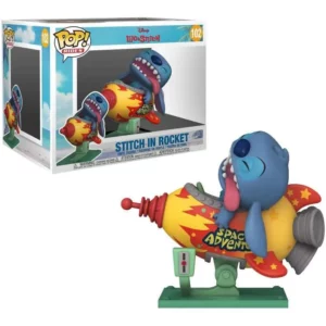 Figurine funko pop disney rides stitch in rocket numéro 102