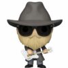 funko pop rocks dusty hill flocked 165 1-2 Pop - ROCKS - ZZ Top Dusty Hill Flocked (165)