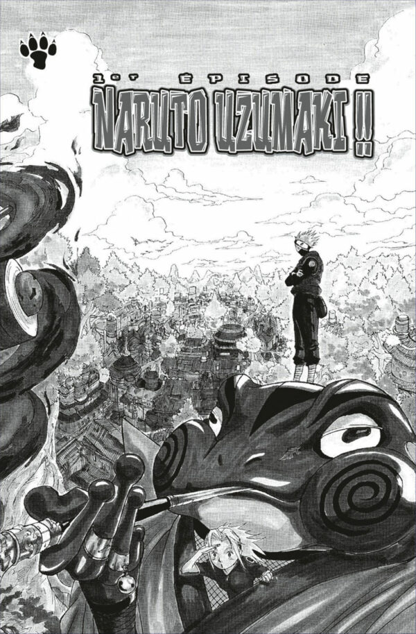 naruto manga tome 01 1-4 Naruto tome 01