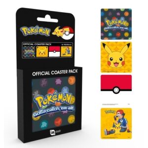 Set de 4 Sous-Verres Pokémon