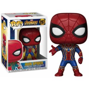 Figurine funko pop Avengers Infinity War de Spider-Man Iron Spider numéro 287