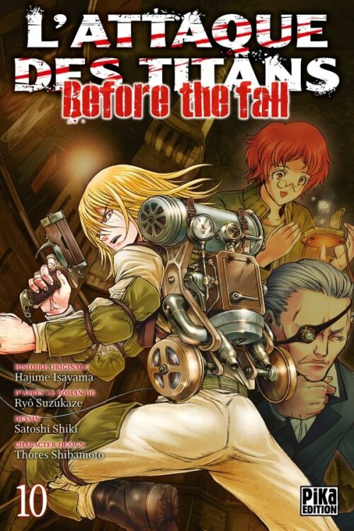 Attaque des Titans Before the Fall tome 10-1 Attaque des Titans Before the Fall tome 10