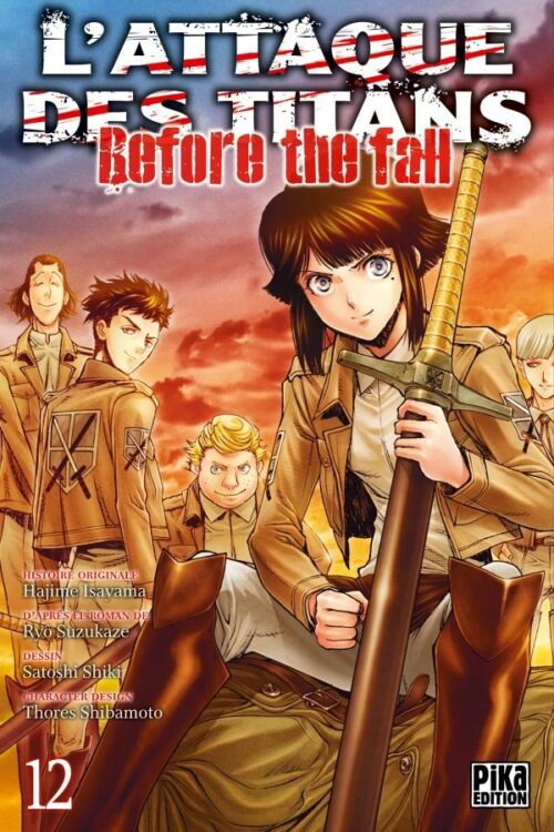 Attaque des Titans Before the Fall tome 12-1 Attaque des Titans Before the Fall tome 12