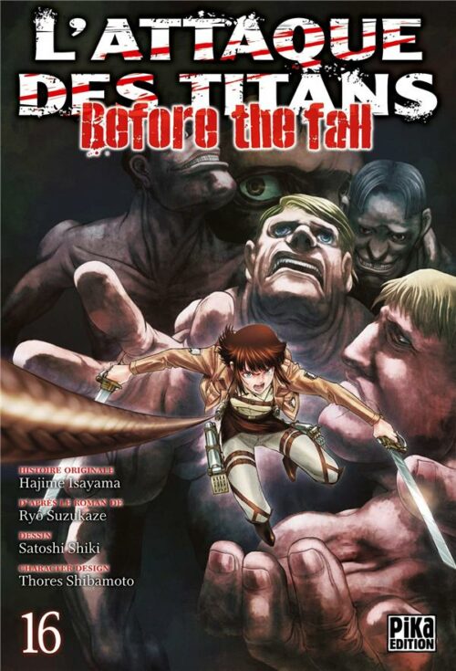 Attaque des Titans Before the Fall tome 16-1 Attaque des Titans Before the Fall tome 16