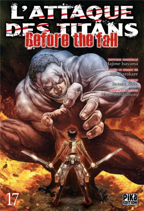 Attaque des Titans Before the Fall tome 17