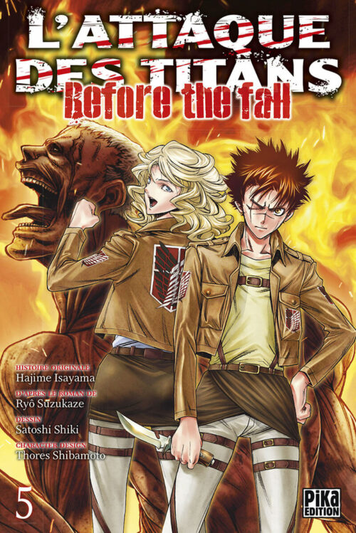 Attaque des Titans Before the Fall tome 5-1 Attaque des Titans Before the Fall tome 05