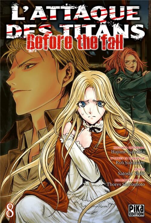 Attaque des Titans Before the Fall tome 8-1 Attaque des Titans Before the Fall tome 08