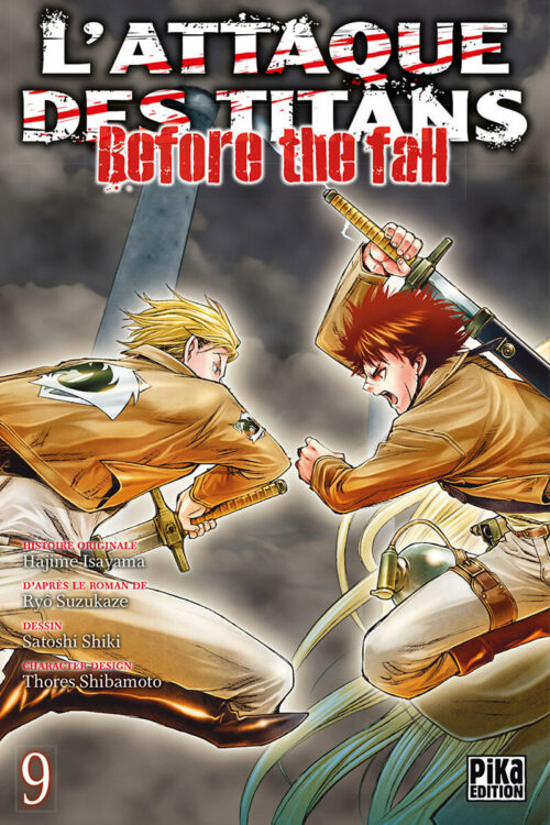 Attaque des Titans Before the Fall tome 09