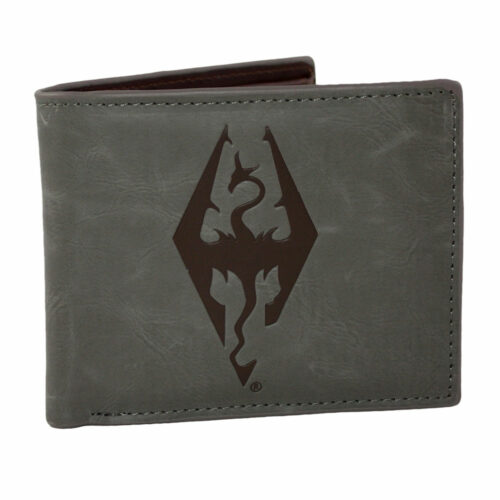 Porte Monnaie The Elder Scrolls V Skyrim Gris 1-1 Porte-Monnaie The Elder Scrolls V Skyrim Gris