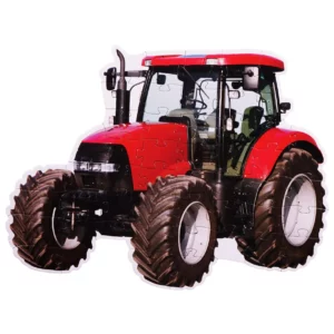 Puzzle Tracteur Rouge