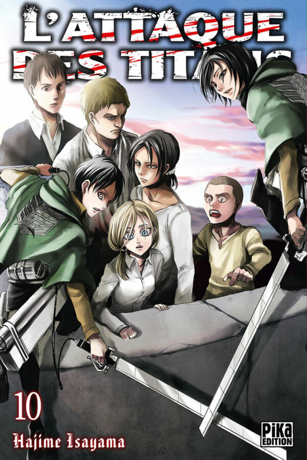 attaque des titans 10-1 Attaque des Titans tome 10