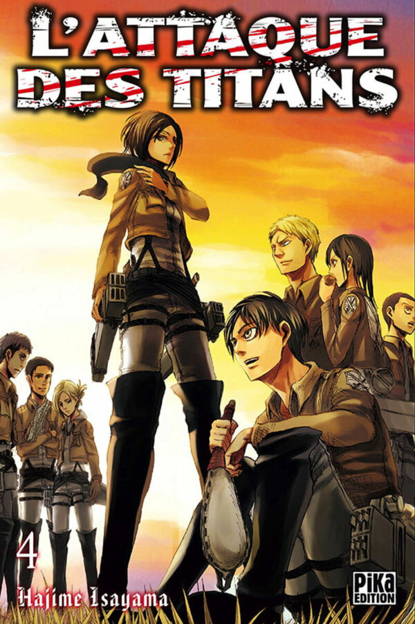 attaque des titans 4-1 Attaque des Titans tome 04