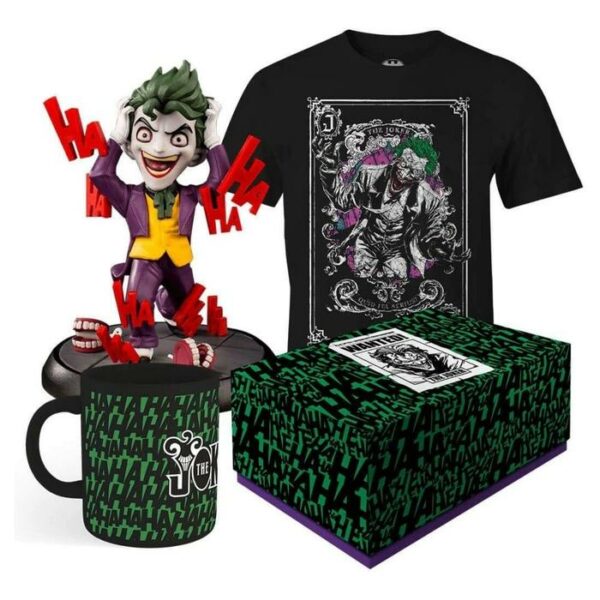 Coffret Joker, Tasse, Tee Shirt et Figurine