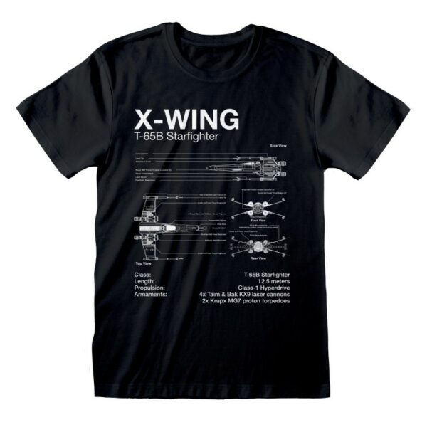 T-Shirt Star Wars - X-Wing