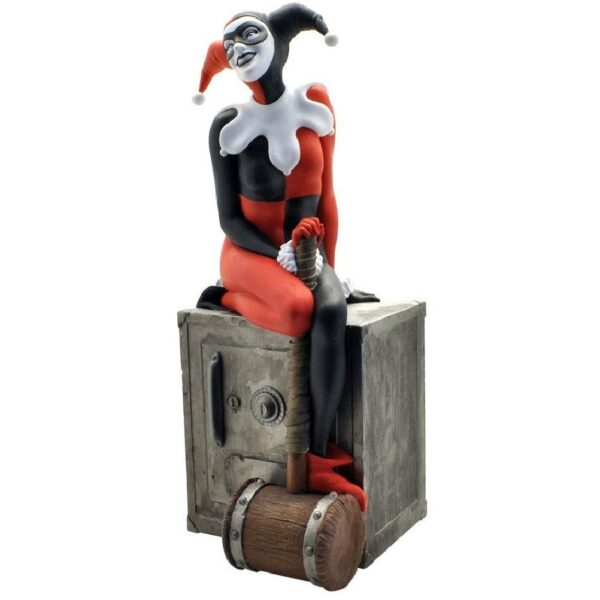 Tirelire Dc Comics - Harley Quinn sur Coffre-Fort