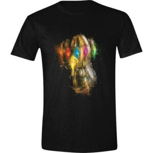 T-Shirt Marvel - Gant de Thanos Noir