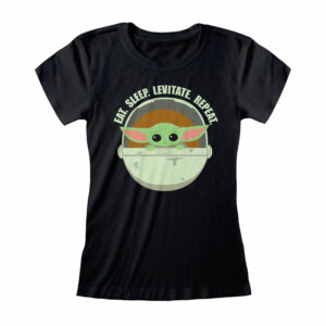 T-Shirt Mandalorian - Eat Sleep Levitate Repeat