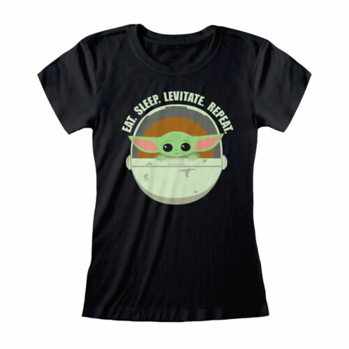 T-Shirt Mandalorian - Eat Sleep Levitate Repeat