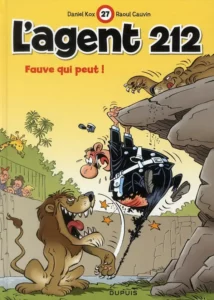 Bande Dessinée L'Agent 212 tome 27, Fauve qui peut !