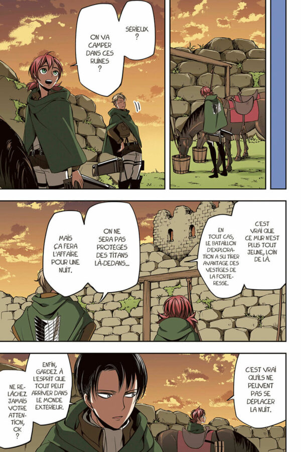 Attaque Des Titans Birth Of Livaï Edition Couleur Tome 02 1-3 Attaque Des Titans Birth Of Livaï Edition Couleur Tome 02