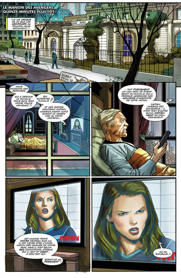 Captain America tome 05 1-7 Captain America tome 05 – Le Soldat de demain