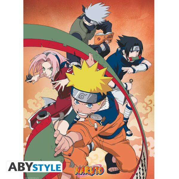 Lot de 2 Poster Naruto - Equipe 7