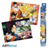 Lot de 2 Poster Dragon Ball Super - Saiyans & Ennemis