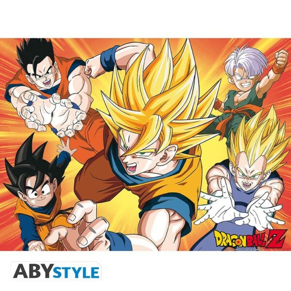 Lot de 2 Poster Dragon Ball Super - Saiyans & Ennemis