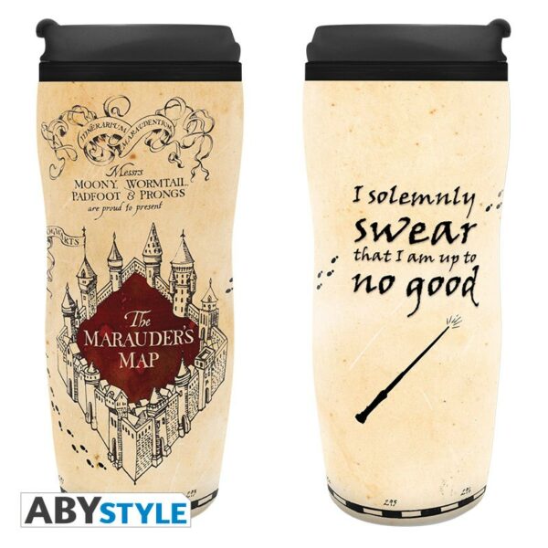 Mug de Voyage Harry Potter - Carte du Maraudeur