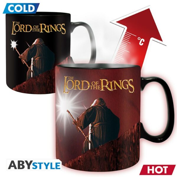 Mug Thermoréactif Lord Of The Rings - You Shall Not Pass