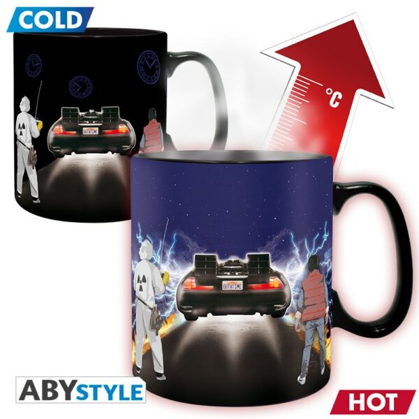 Mug Thermoréactif Back to the Future - Delorean