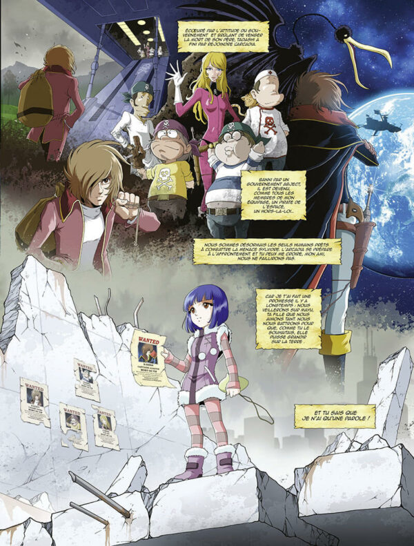 Capitaine Albator, Mémoires de l'Arcadia tome 01