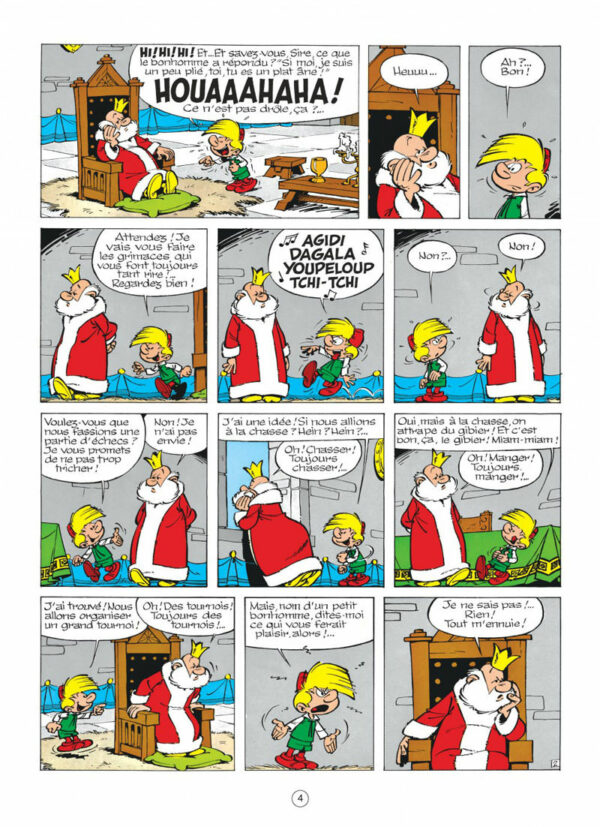 Johan Et Pirlouit tome 12, le Pays Maudit
