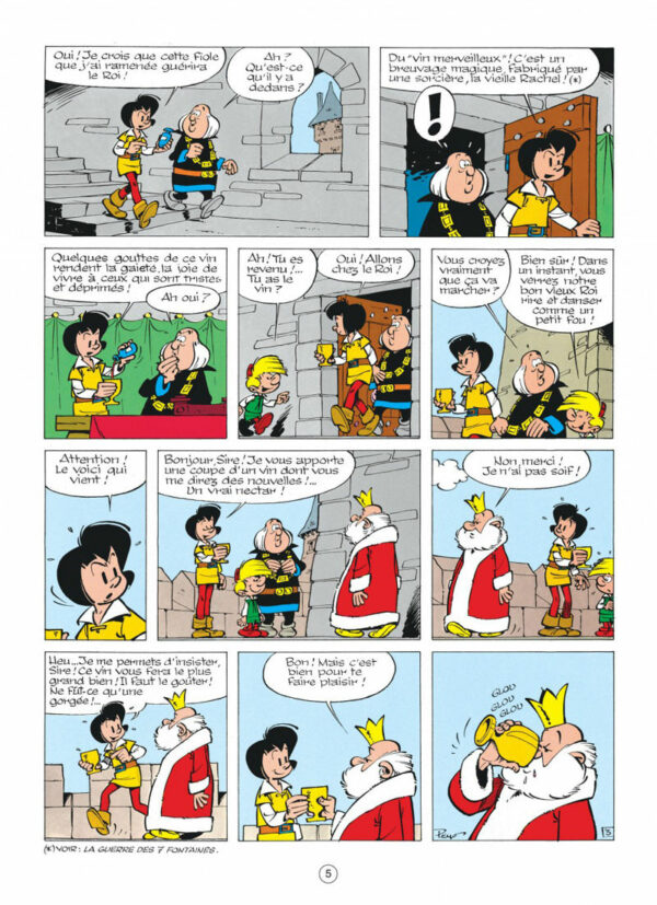 Johan Et Pirlouit tome 12, le Pays Maudit